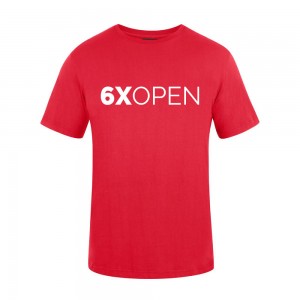 6x Open Tee