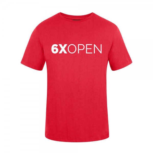 6x Open Tee